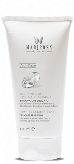 Scrub viso corpo Cristalli di Quarzo